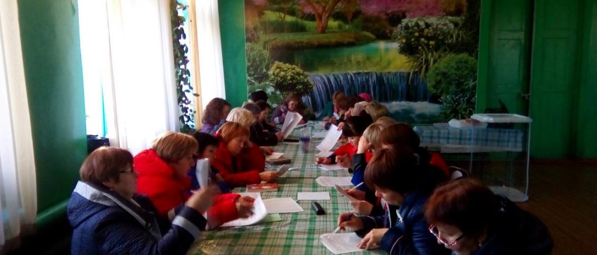 В селе Красная Горка прошло продолжение занятий с членами участковых избирательных комиссий